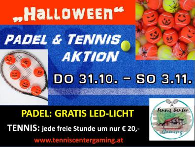 HALLOWEEN Padel & Tennis AKTION